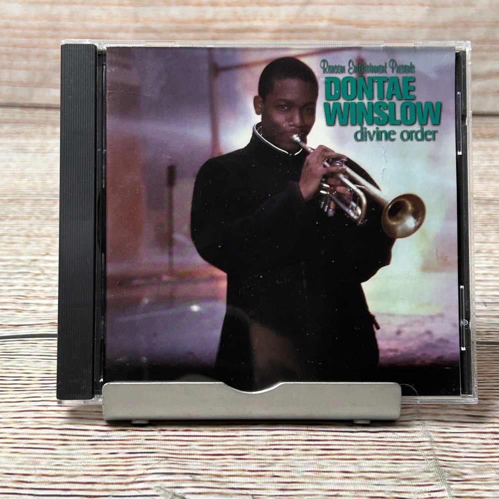 Dontae Winslow Divine Order CD 1998 Ransom Entertainment Jazz Trumpet